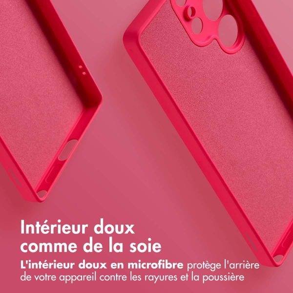 imoshion Coque Couleur avec MagSafe Samsung Galaxy S25 Ultra - Neon Pink