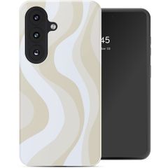 Selencia Coque arrière Vivid Samsung Galaxy A37 (5G) - Desert Waves Beige