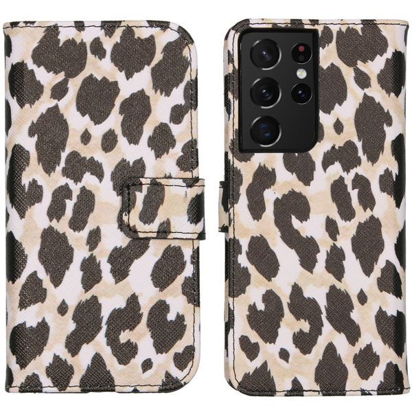 imoshion Coque silicone design Galaxy S21 Ultra - Golden Leopard