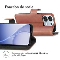 imoshion Étui de télephone portefeuille Oppo A6 Pro (5G) - Marron