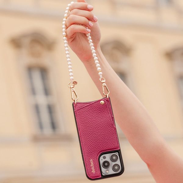 Dutchies Coque avec porte-cartes Apple iPhone 13 Pro Max - Ruby