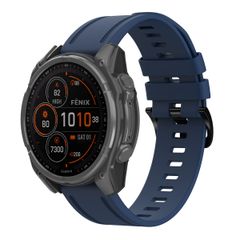 imoshion QuickFit® Line Bracelet en silicone Garmin Watch | Fixation 20 mm - Bleu Foncé