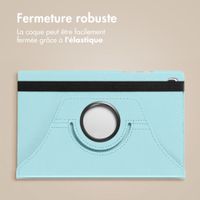 imoshion Coque tablette rotatif à 360° Samsung Galaxy Tab S6 Lite (2020/2022/2024)  - Bleu clair