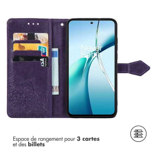 imoshion Etui de télephone Mandala Motorola Edge 60 Fusion - Violet