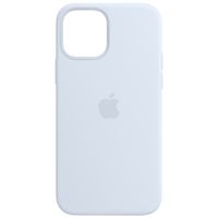 Apple Coque en silicone MagSafe Apple iPhone 12 (Pro) - Cloud Blue