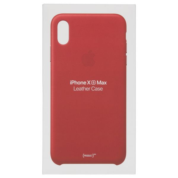 Apple Coque Leather iPhone Xs Max