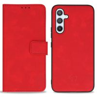 imoshion Etui de téléphone de type portefeuille de luxe 2-en-1 amovible Samsung Galaxy A54 (5G) - Rouge