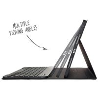 Accezz Étui de tablette portefeuille Bluetooth Clavier AZERTY iPad Pro 11 (2025) M5 / (2024) M4 - Noir