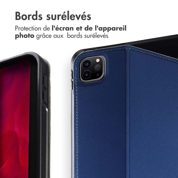 Accezz Coque tablette Classic Apple iPad Pro 11 (2022 / 2021 / 2020 / 2018) - Bleu foncé