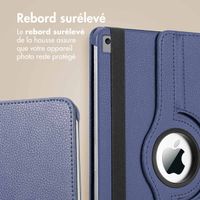 imoshion Coque tablette rotatif à 360° iPad Air 3 (2019) / Pro 10.5 (2017) - Bleu foncé