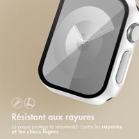 imoshion Coque rigide à couverture complète pour Apple Watch Series 1 / 2 / 3 - 38 mm - Blanc