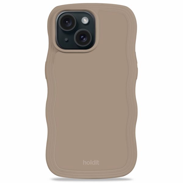 Holdit Coque Wavy iPhone 13/14/15 - Mocha Brown