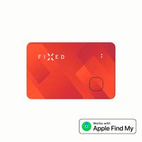 Fixed Tag Card - Tracker Bluetooth pour iOS - Orange