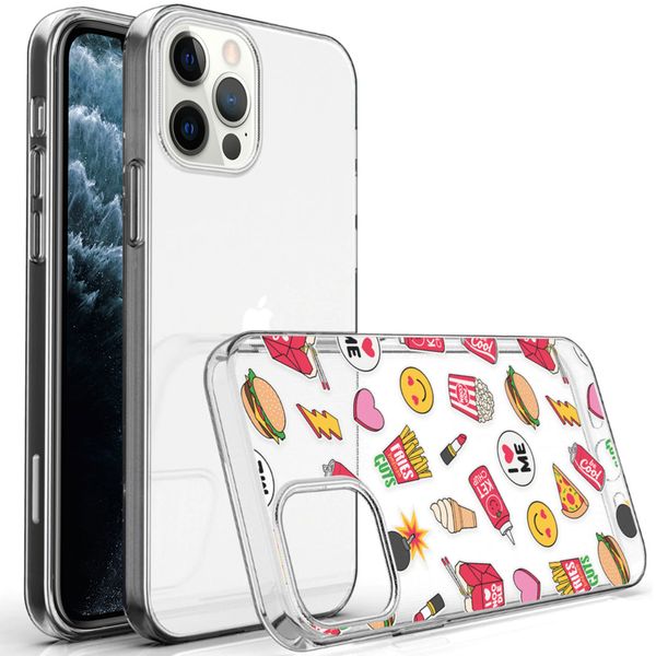 imoshion Coque Design iPhone 12 (Pro) - Fastfood