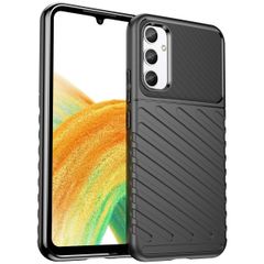 imoshion Coque Arrière Thunder pour Samsung Galaxy A34 (5G) - Noir