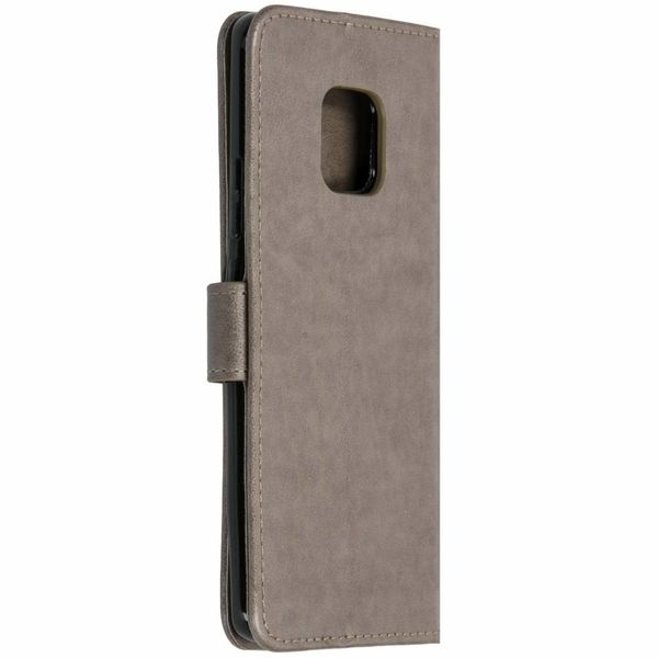 Etui de téléphone Fleurs de Trèfle Huawei Mate 20 Pro - Gris