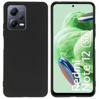 imoshion Coque Couleur Xiaomi Redmi Note 12 (4G) - Noir