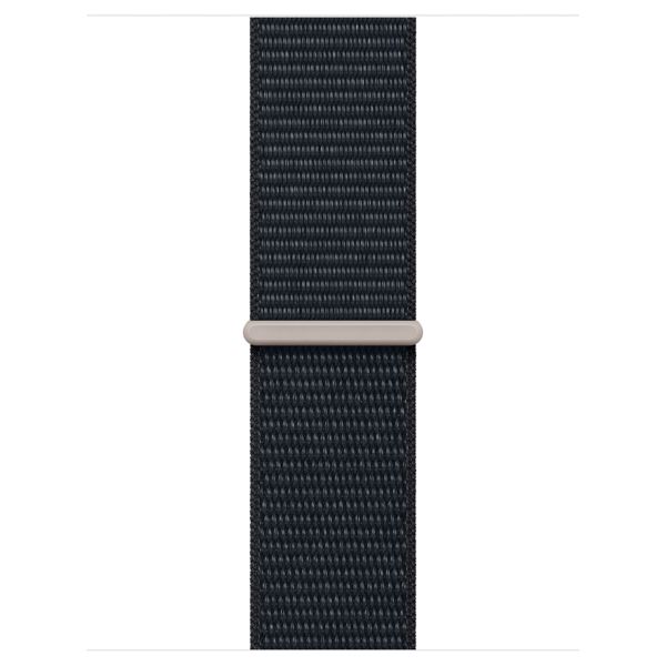Apple Bracelet Sport Loop Apple Watch Series 1 t/m 9 / SE (38/40/41 mm) | Series 10 / 11 (42 mm) - Midnight Black
