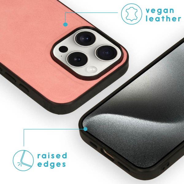 imoshion Etui de télephone luxe 2-en-1 amovible Apple iPhone 16 Pro - Rose