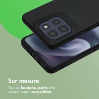 imoshion Coque Couleur Motorola Moto G86 - Noir