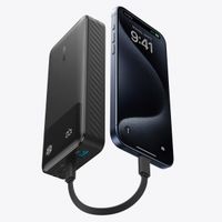 Anker Powerbank - 20.000 mAh - 30 Watts - USB-A + 2x USB-C - Noir