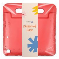 imoshion Coque kidsproof avec poignée Apple iPad 11 (2025) 11 pouces A16 / iPad 10 (2022) 10.9 pouces - Rouge