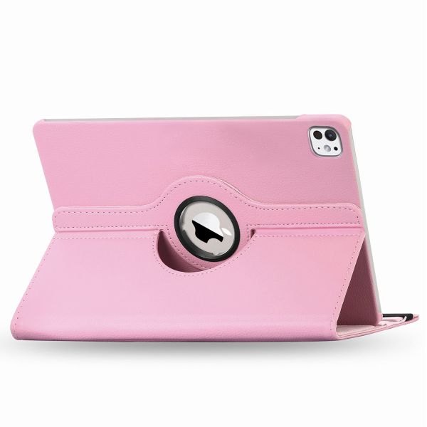 imoshion Coque tablette rotatif à 360° iPad Pro 11 (2024) M4 - Rose