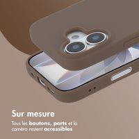 imoshion Coque Couleur Apple iPhone 17 - Marron