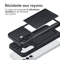 imoshion Coque arrière avec porte-cartes Samsung Galaxy A36 / A56 - Noir