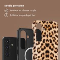 Selencia Coque arrière Vivid avec MagSafe Samsung Galaxy S25 - Wild Leo
