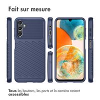 imoshion Coque arrière Thunder Samsung Galaxy A14 (5G/4G) - Bleu foncé