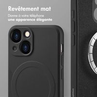 imoshion Coque Couleur avec MagSafe iPhone 13 Mini - Noir