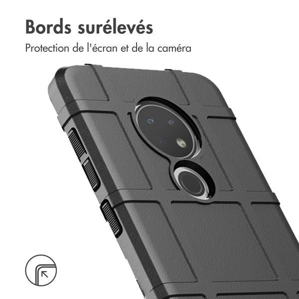 imoshion Coque Arrière Rugged Shield Nokia 6.2 / Nokia 7.2 - Noir