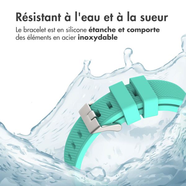 imoshion Bracelet en silicone souple - Connexion universelle 20 mm - Vert menthe