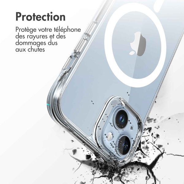 imoshion Coque Rugged Air MagSafe iPhone 14 - Transparent