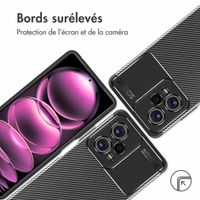 imoshion Coque silicone Carbon Xiaomi Redmi Note 12 Pro - Noir