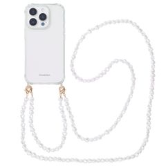 imoshion Coque avec dragonne + ﻿bracelet iPhone 16 Pro Max - Perles cœurs