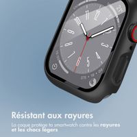 imoshion Coque rigide à couverture complète Apple Watch Series 7 / 8 / 9 - 41 mm - Noir