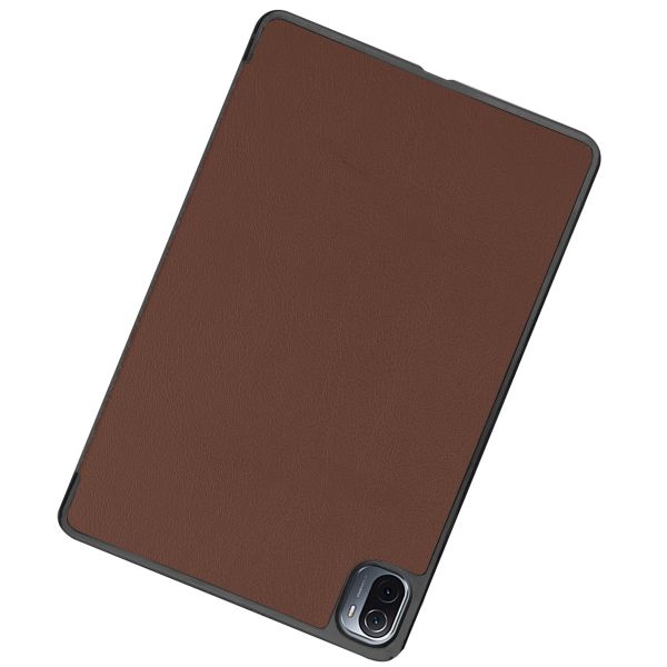 imoshion Coque tablette Trifold Xiaomi Pad 5 / 5 Pro - Brun