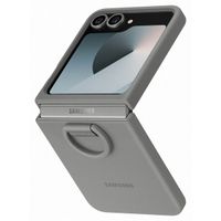Samsung Original Coque en silicone Ring Samsung Galaxy Z Flip 6 / Flip 7 FE - Gray