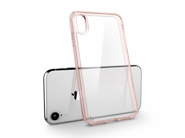 Spigen Coque Ultra Hybrid iPhone Xr - Rose Champagne