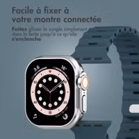 Accezz Bracelet Ocean Apple Watch Series 1 - 11 / SE / Ultra (44/45/46/49 mm) - Abyss Blue