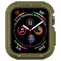 Spigen Coque Rugged Armor™ Apple Watch 4 / 5 / 6 / SE - 44 mm - Vert