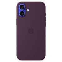 Apple Coque en silicone MagSafe Apple iPhone 16 Plus - Plum