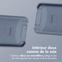 imoshion Coque arrière Color avec cordon amovible et MagSafe Samsung Galaxy S24 / S25 - Ash Blue