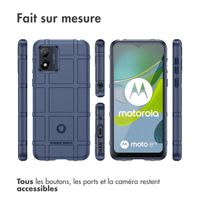 imoshion Coque Rugged Shield Motorola Moto E13 - Bleu foncé