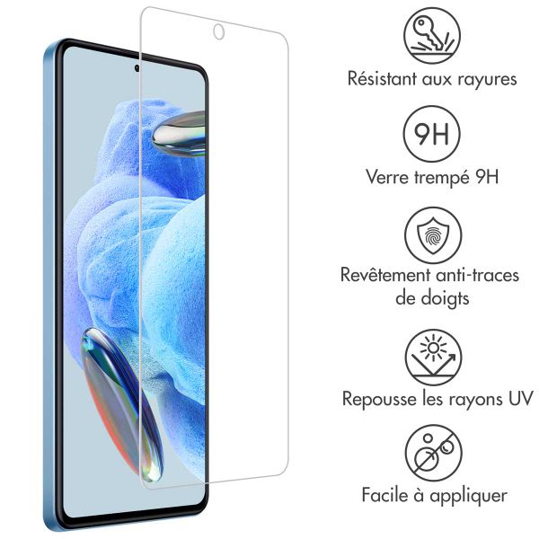 Accezz Protection d'écran en verre trempé Xiaomi 13T / 13T Pro - Transparent