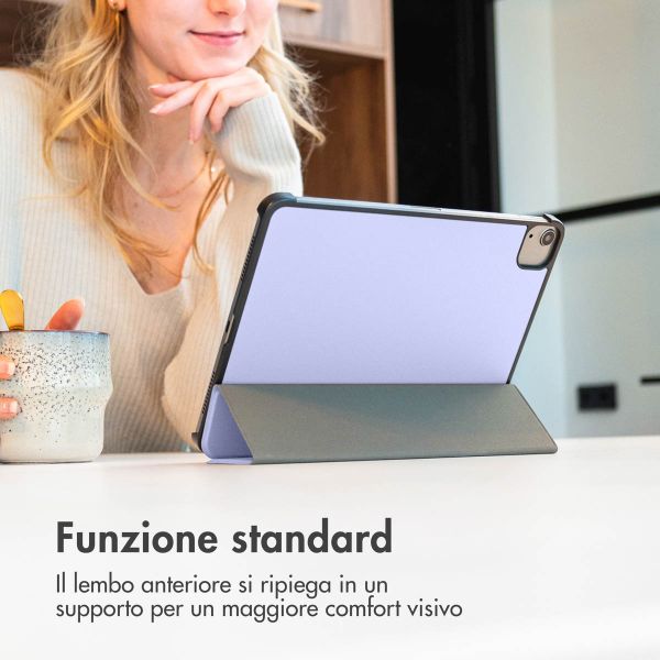 imoshion Coque tablette Trifold Samsung Galaxy Tab A8 - Lila