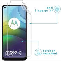 imoshion Protection d'écran Film 3 pack Motorola Moto G9 Power