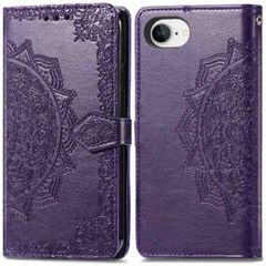 imoshion Etui de téléphone portefeuille Mandala iPhone SE 4 - Violet